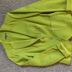 Lime Green Blazer